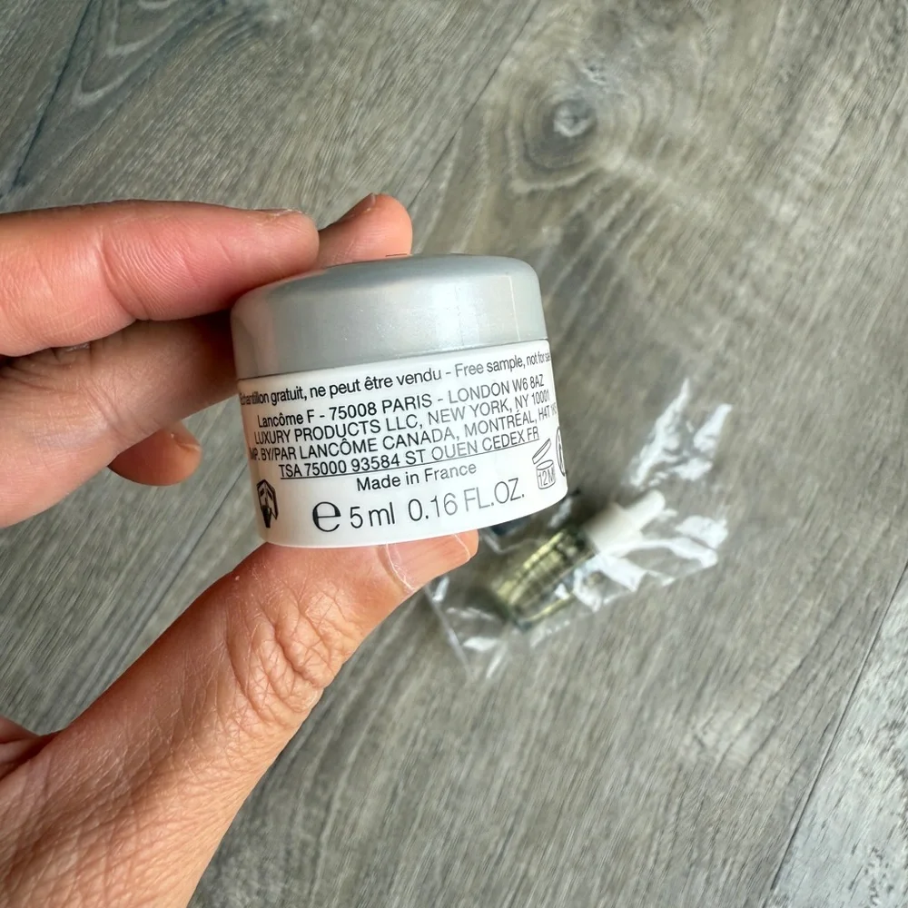 LANCÔME skincare set serum & cream - tester size